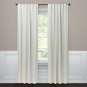 Threshold - 1pc 50"x95" Blackout Aruba Window Curtain Panel So Cream